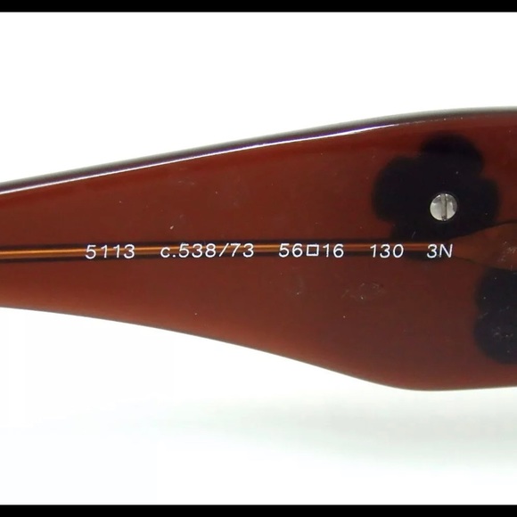 Chanel Camellia flower sunglasses - Picture 9 of 10